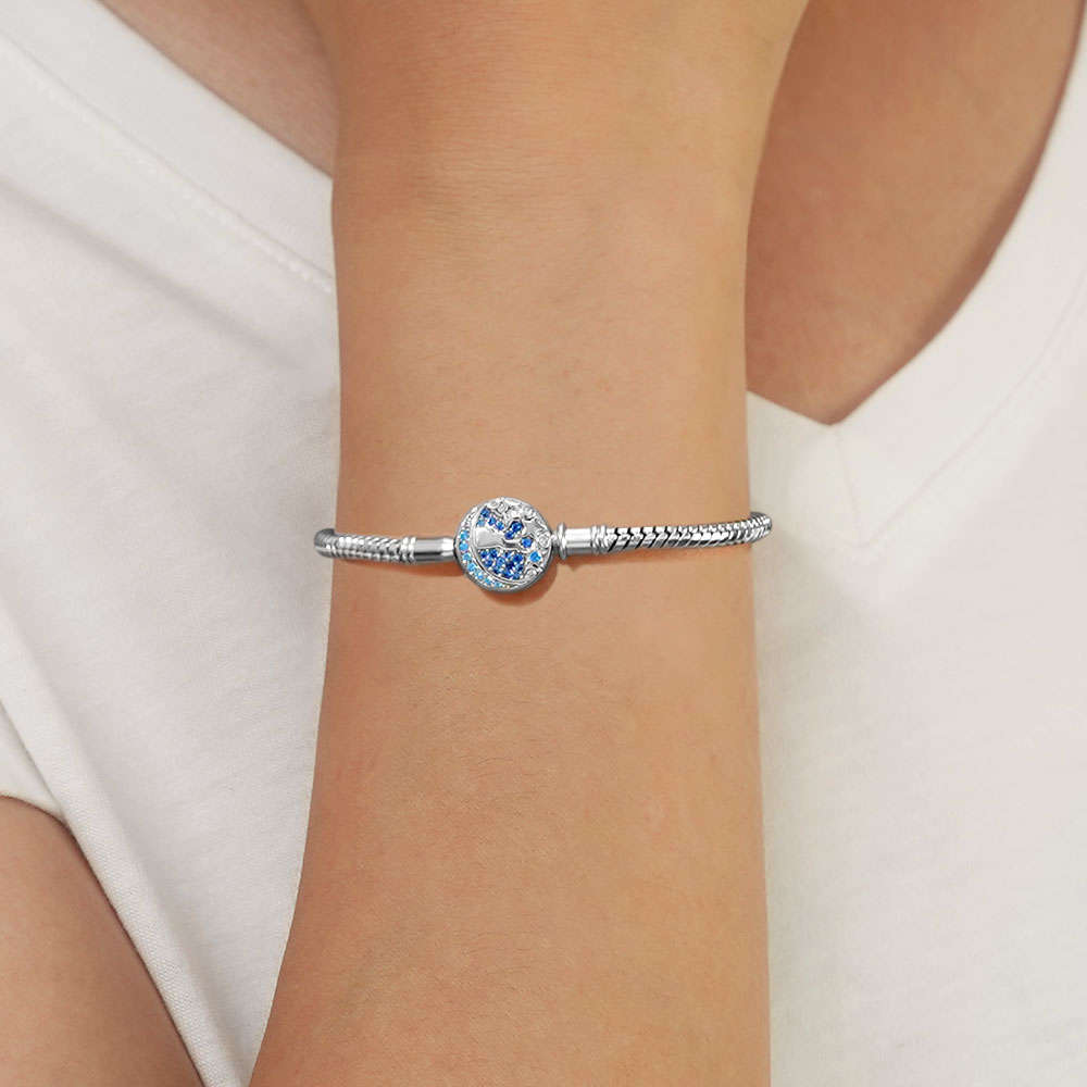 Gnoce Starry Nigh Basic Snake Chain Bracelet_5