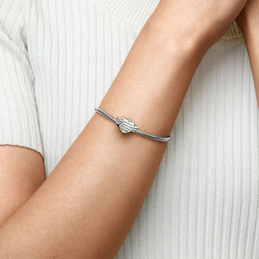 Gnoce Angel Opened Wings Heart Personalized Photo Charm_4