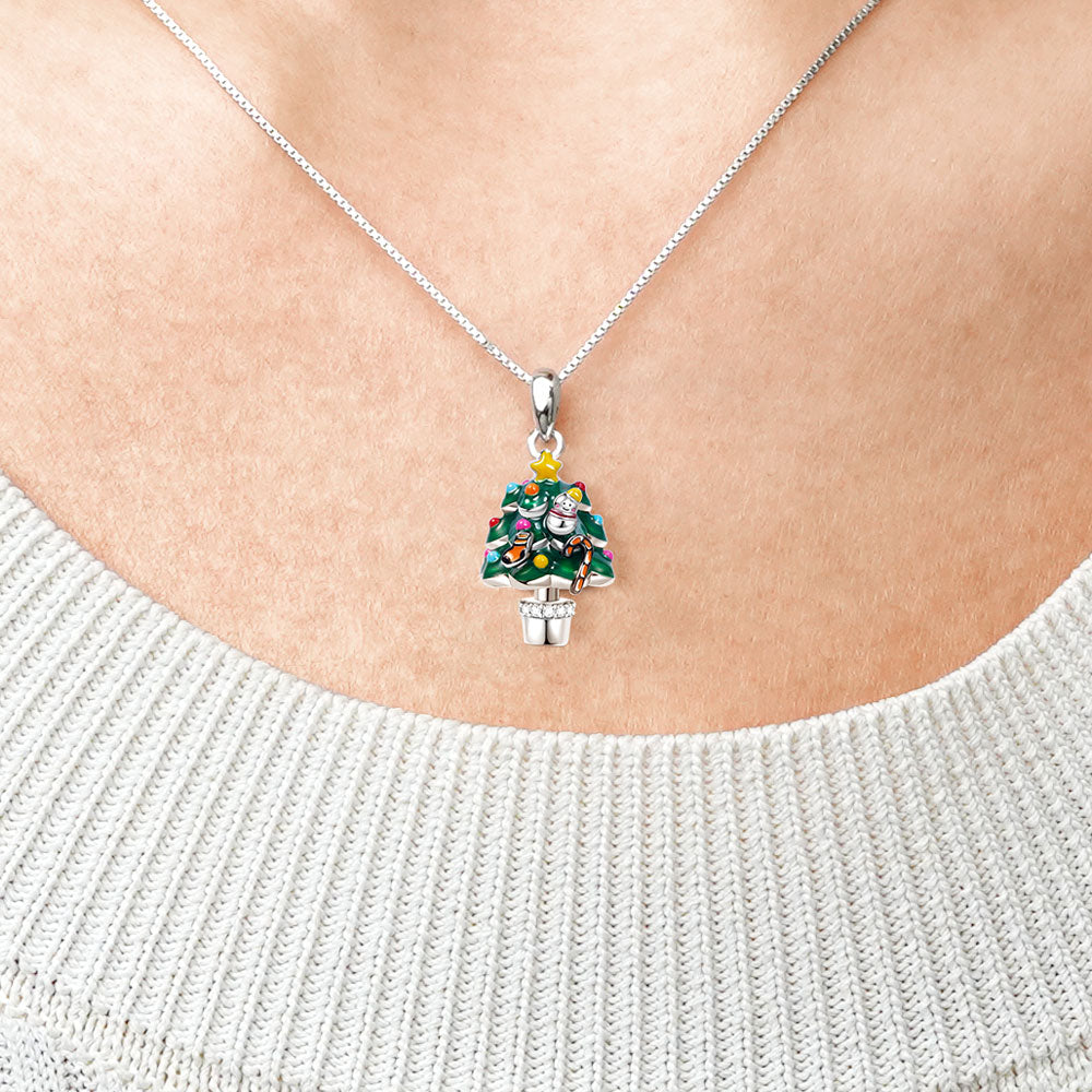 Gnoce Decorated Christmas Tree Necklace_4