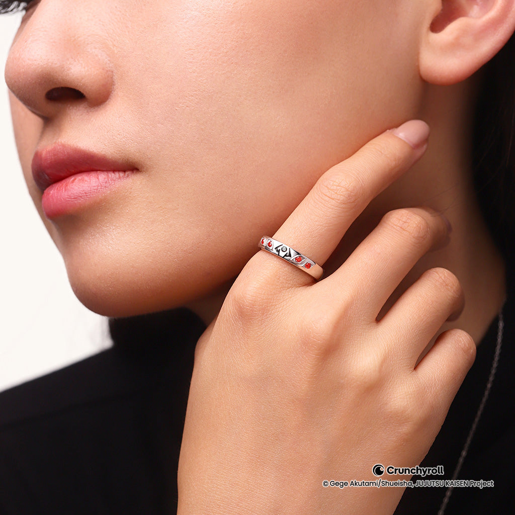 Gnoce Jujutsu Kaisen - Ryomen Sukuna Eye Pattern Ring_5