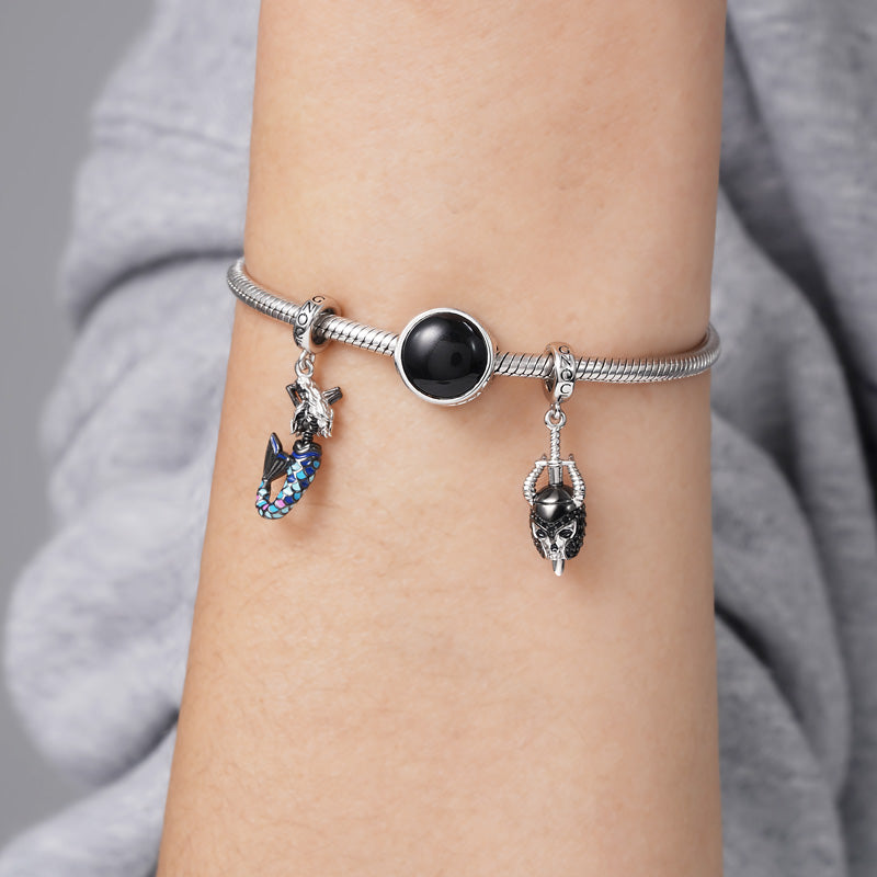 Gnoce Skully Mermaid Charm_3