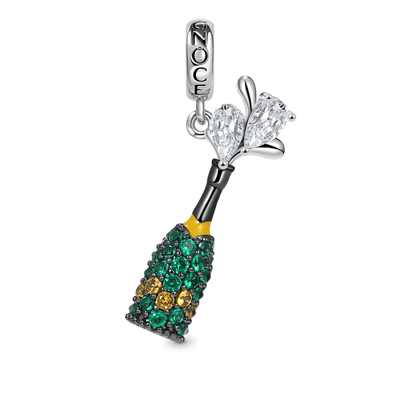 Gnoce Champagne Bottle Explosion Charm_1