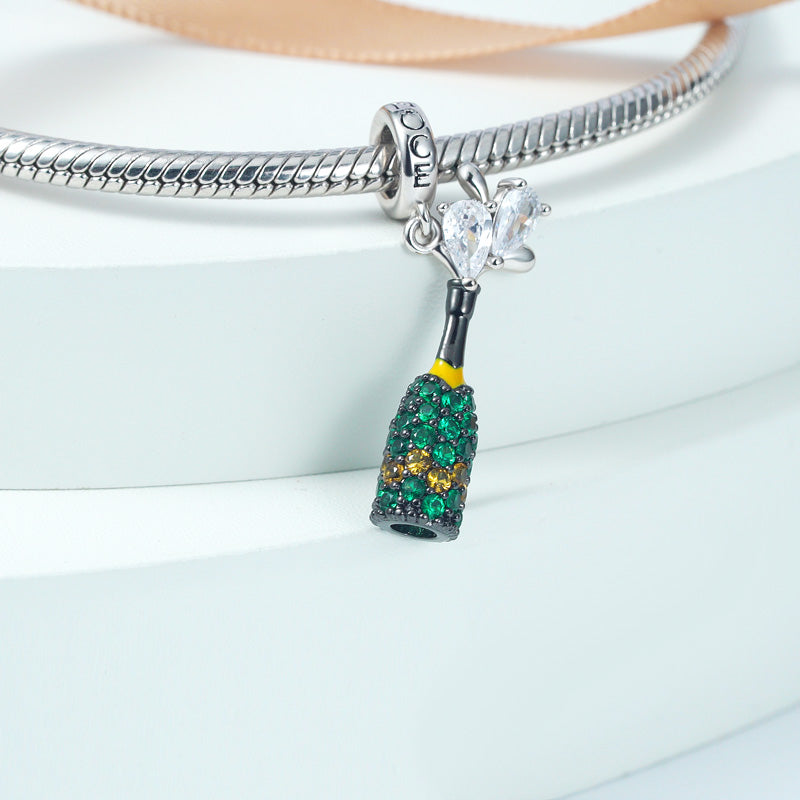 Gnoce Champagne Bottle Explosion Charm_2