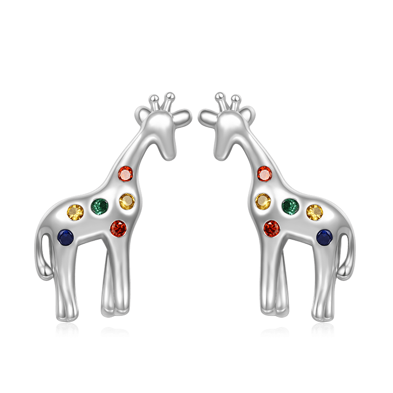 Gnoce Lovely Deer Stud Earrings_1