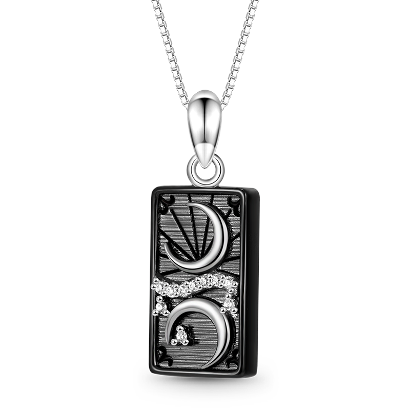 Gnoce "the Moon" Tarot Necklace_1