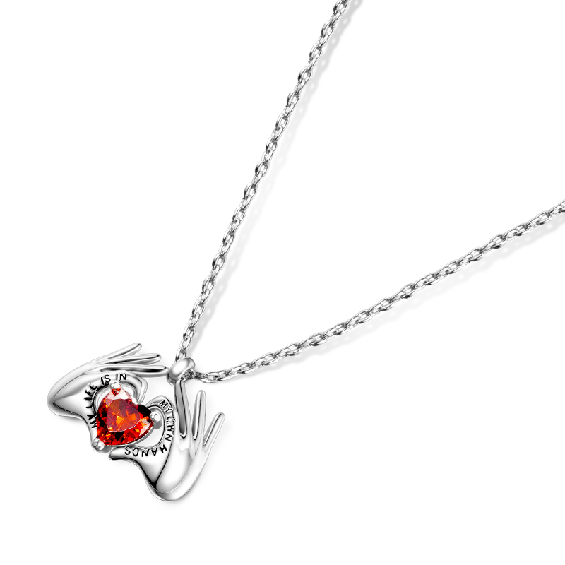 Gnoce Sparkling Love Me Necklace_2