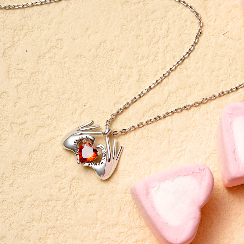 Gnoce Sparkling Love Me Necklace_3