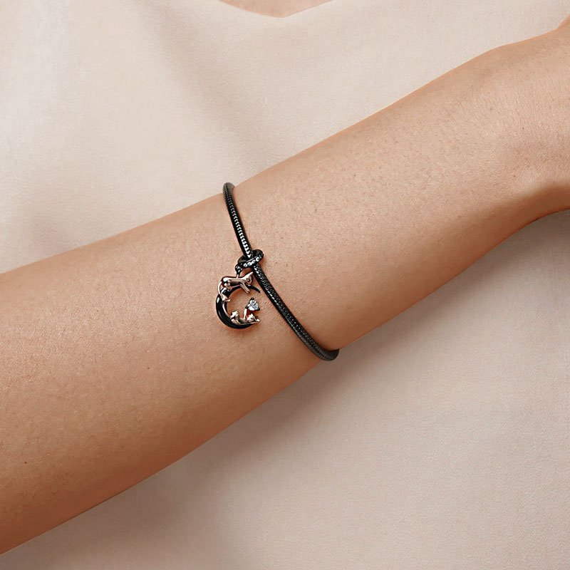 Gnoce Moon&Cats Pendant Dangle Charm_4