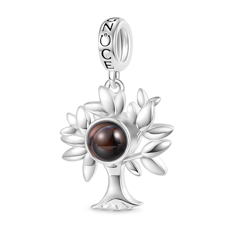 Gnoce Projection Tree of Life Personalized Photo Pendant Dangle Charm_2