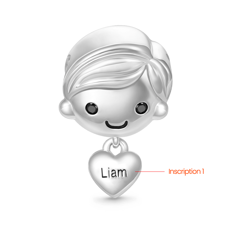 Gnoce Love Little Boy Engravable Charm_1