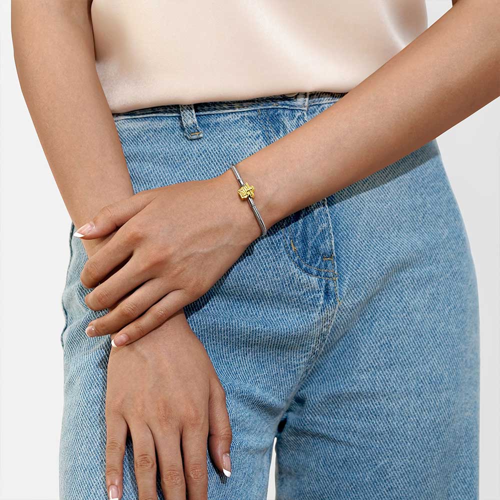 Gnoce Auspicious Basic Snake Chain Bracelet_4