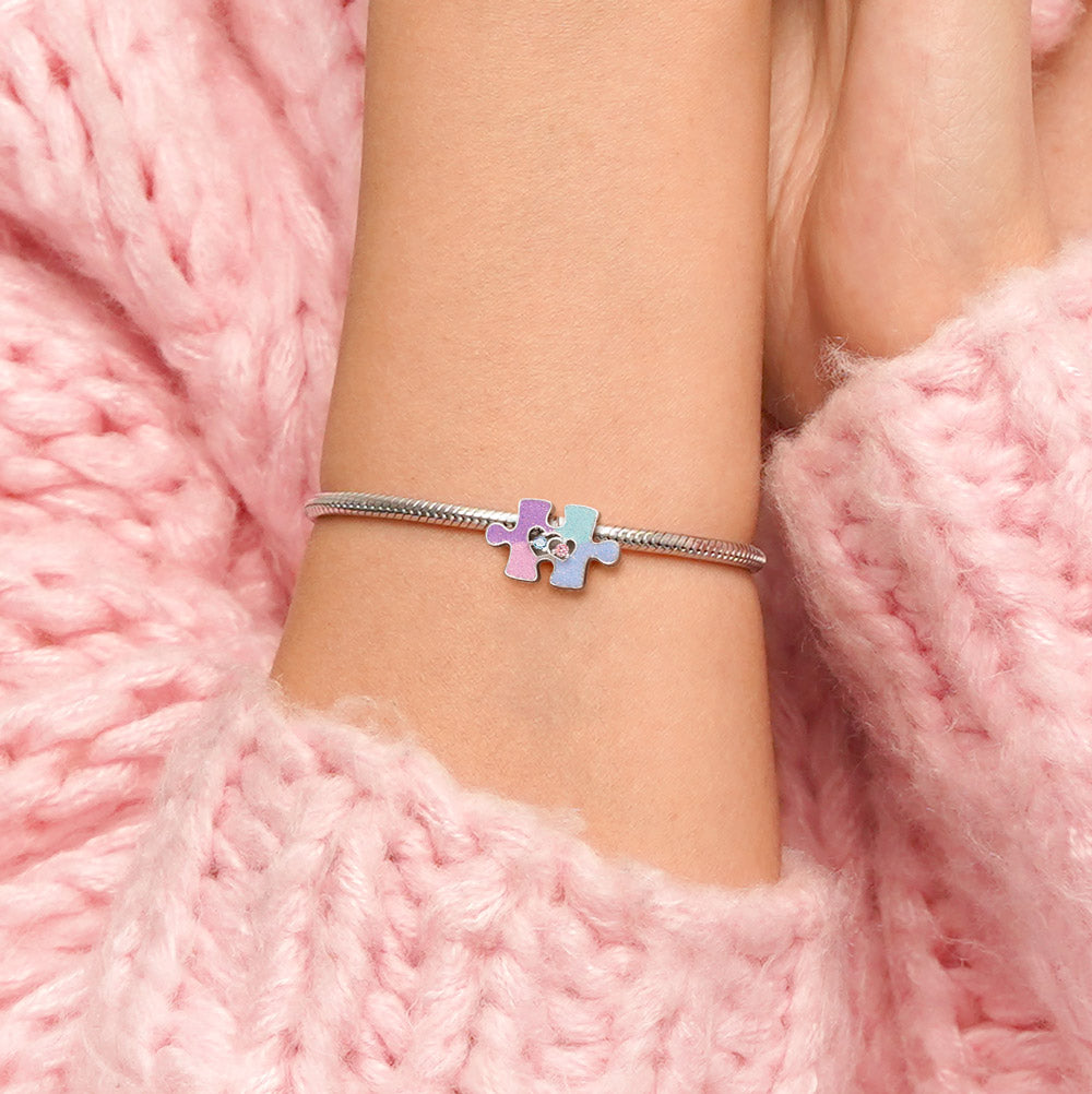 Gnoce Birthstone Puzzle Love Charm_6