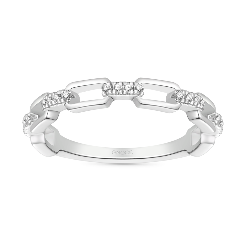 Gnoce Silver Open Link Ring_1