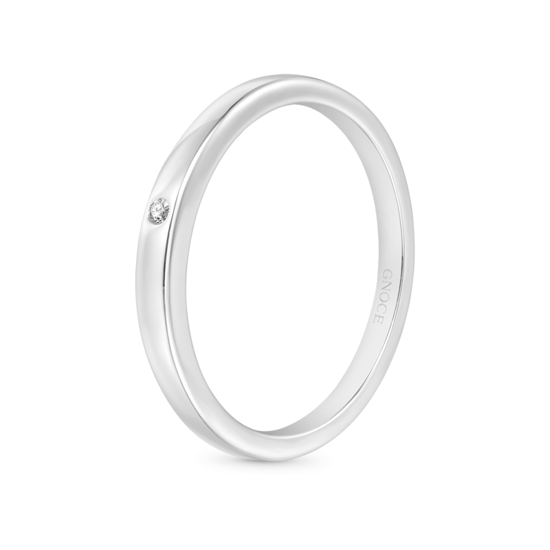 Gnoce Single Band Birthstone Ring_2