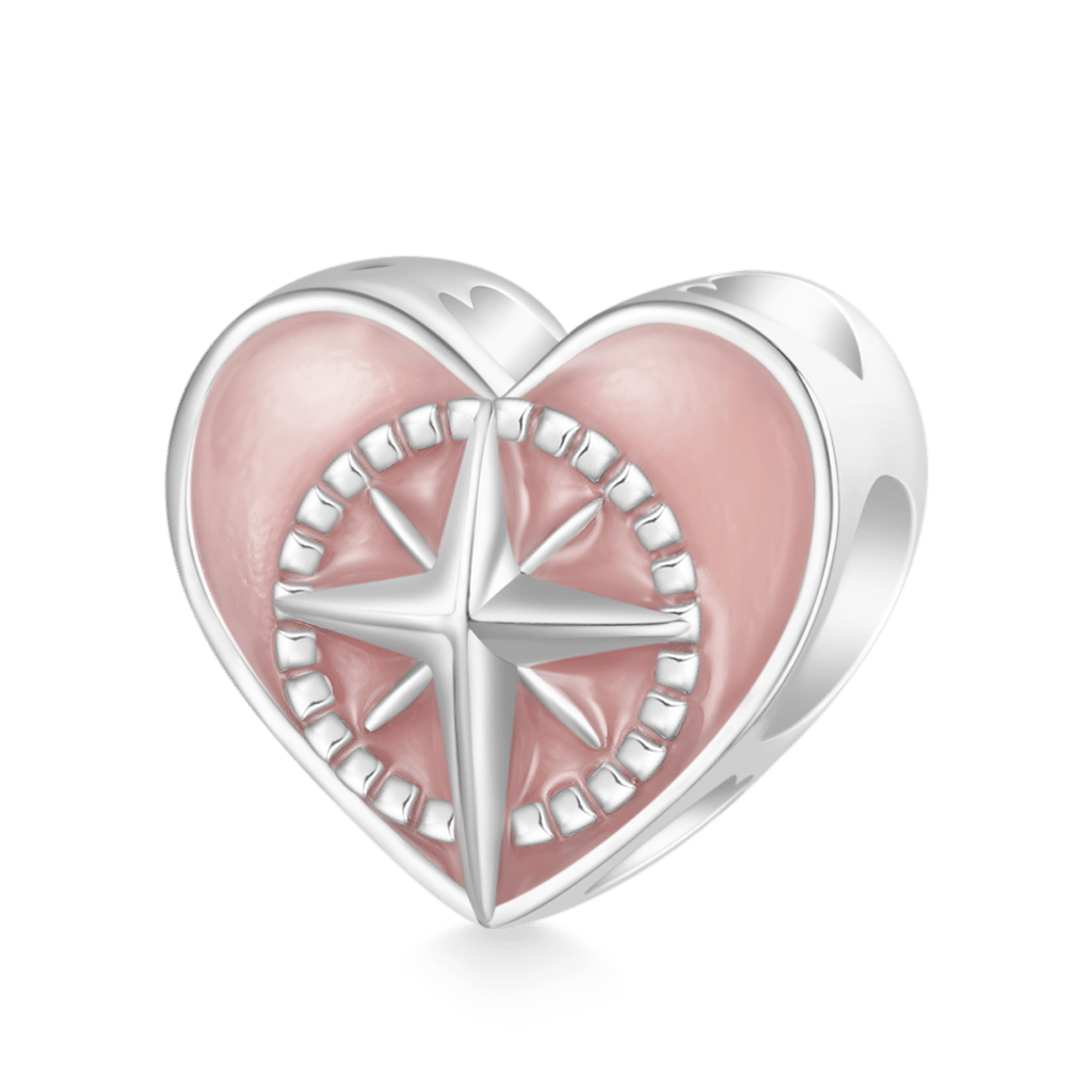 Gnoce "MY HEART WILL GUIDE YOU HOME" Heart Charm_1