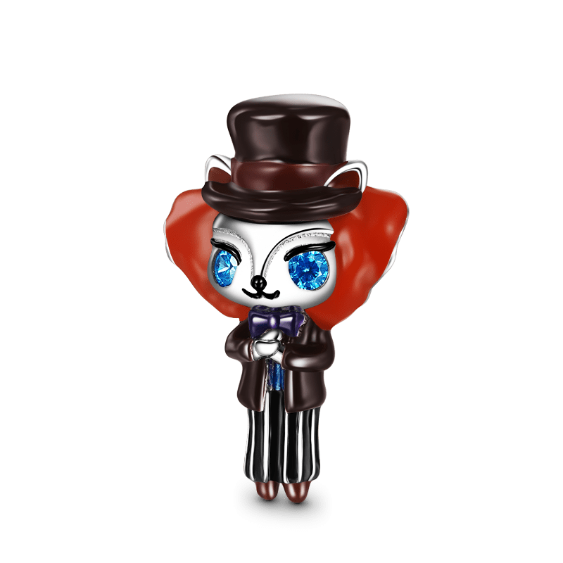 Gnoce Mr.Crazy Hat Fox Charm_1
