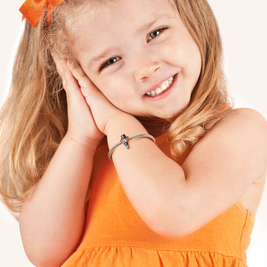 Gnoce Mr.Crazy Hat Fox Charm_4