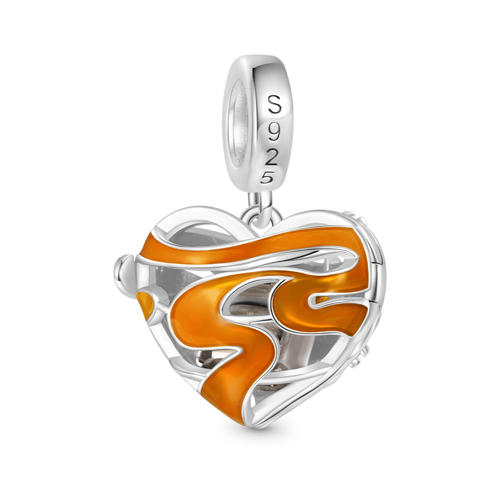 Gnoce Heart Solar System Wireless LED Glow Venus Pendant Dangle Charm_4
