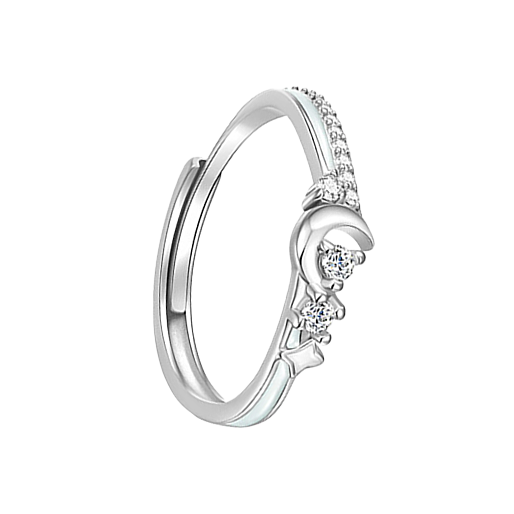 Gnoce Glowing Band Moon Adjustable Women's Band_1