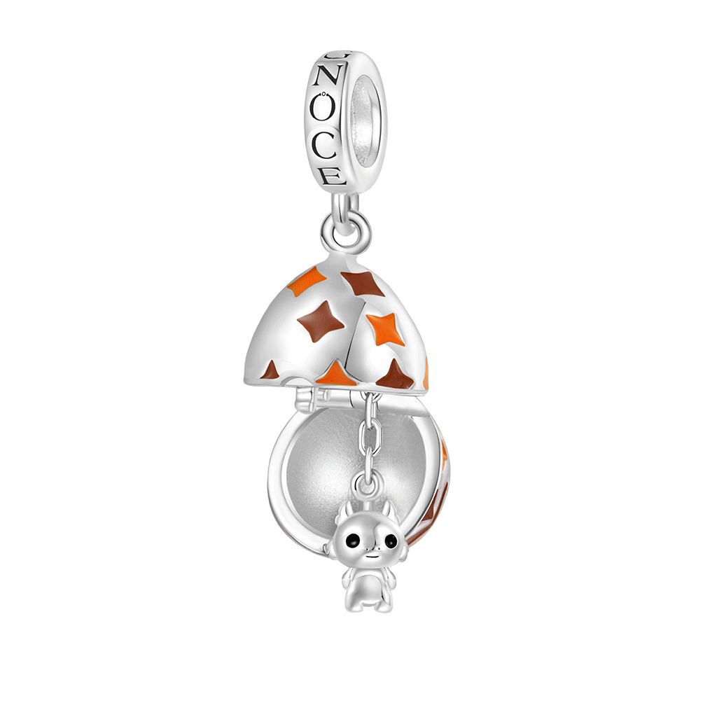 Gnoce Openable Easter Dragon Egg Pendant Dangle Charm_1