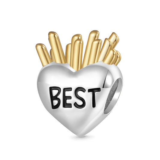 Gnoce Engravable Love French Fries Charm_1