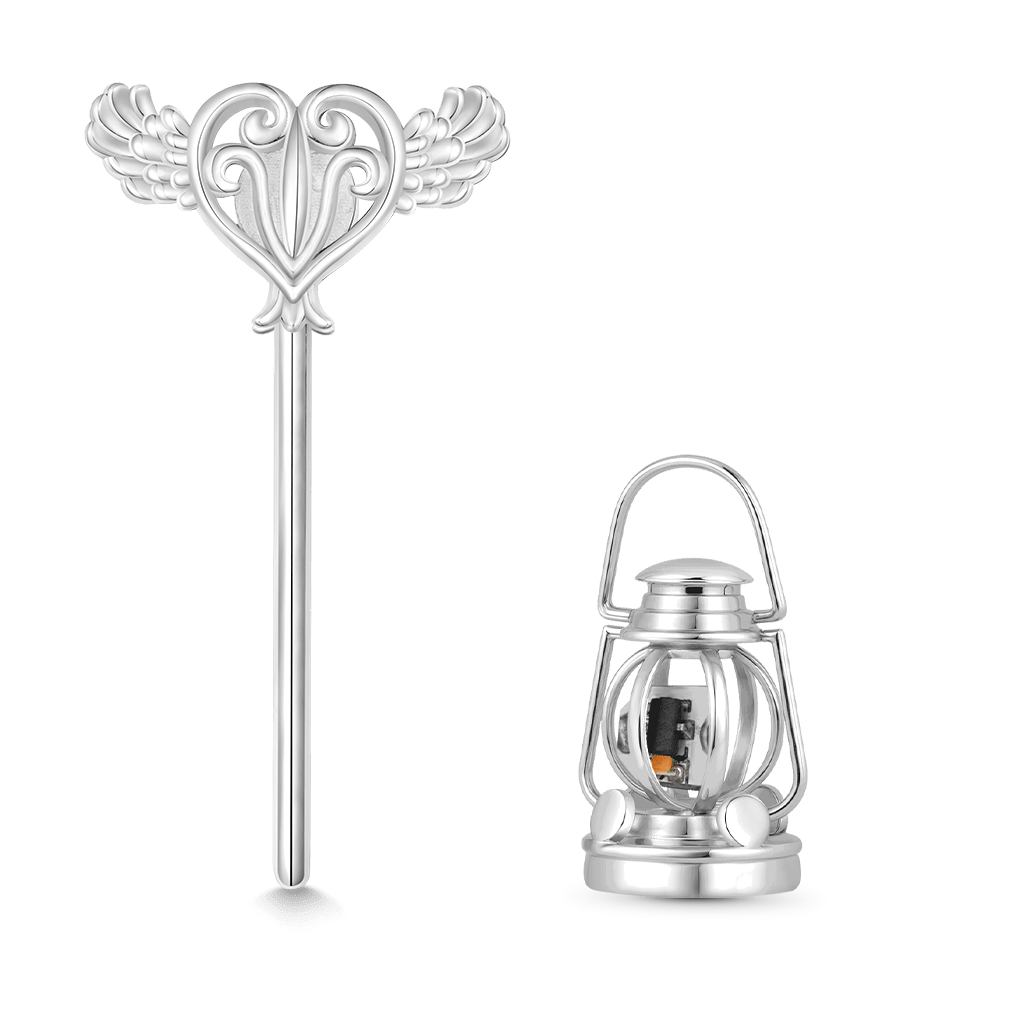 Gnoce Wireless LED Glow Lantern Charm with Magic Wand_2