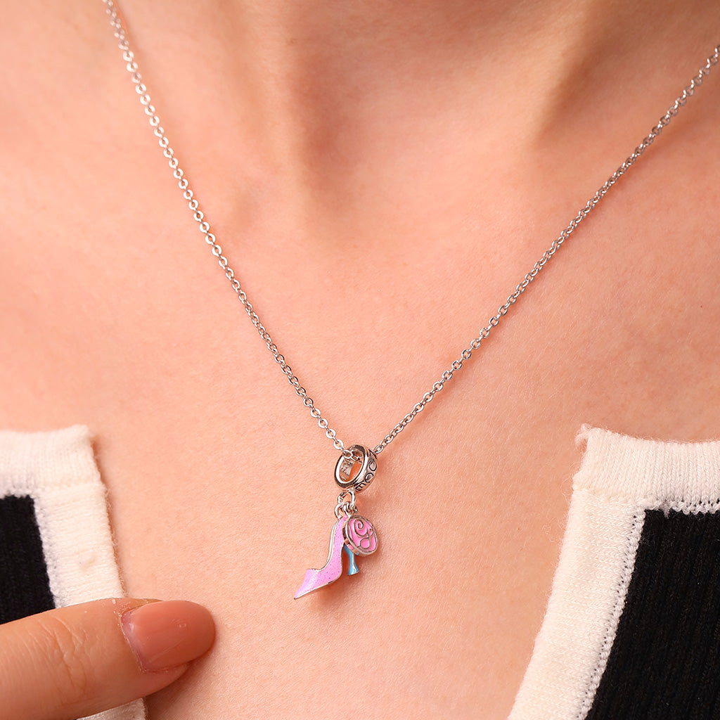 Gnoce Wicked Glinda's Shoe Pendant Dangle Charm_5