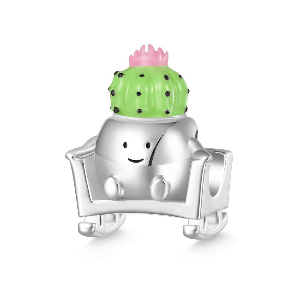 Gnoce Cactus Pot Rocking Chair Charm_1