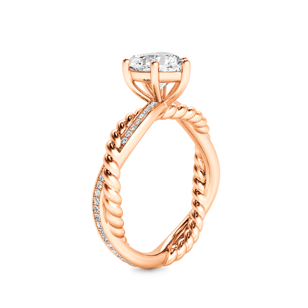 Gnoce Heart Twist Infinity Engagement Ring_4