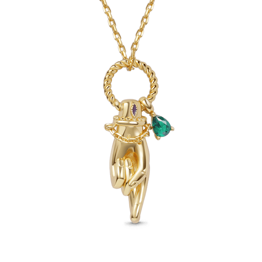 Gnoce Gesture Twisted Rope Necklace_1