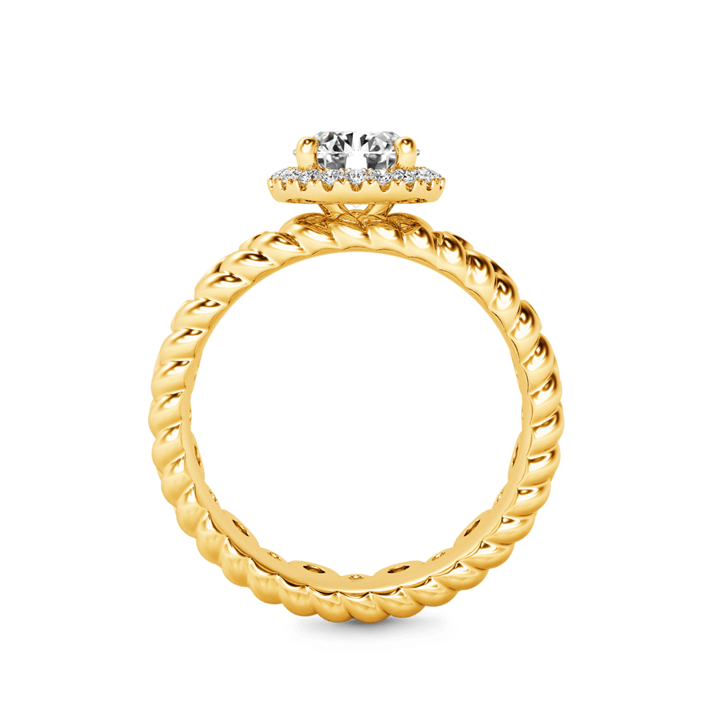 Gnoce Round Cut Halo Crown Ring_2