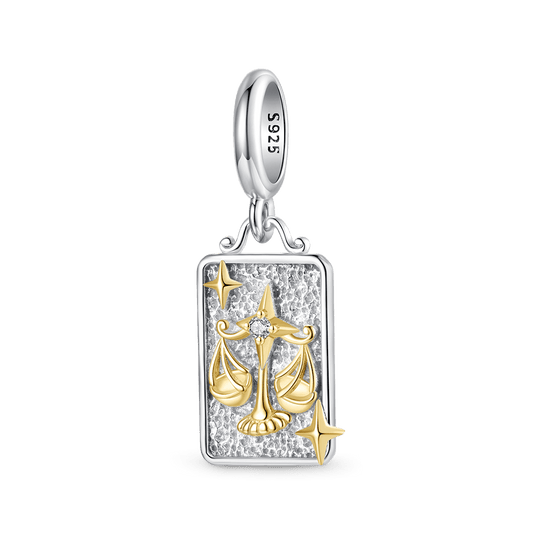 Gnoce Constellation Libra Pendant Dangle Charm_1