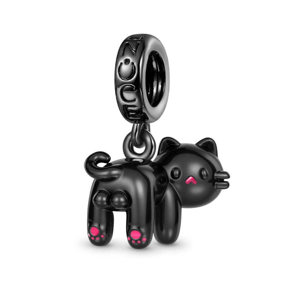 Gnoce Black Cat's Butt Charm_1