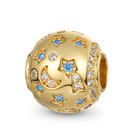 Gnoce Starry Night Stars & Moon Charm_1