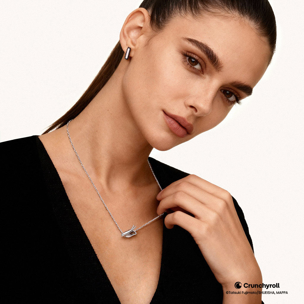 Gnoce Chainsaw Man Aki Kon Pendant Necklace_3