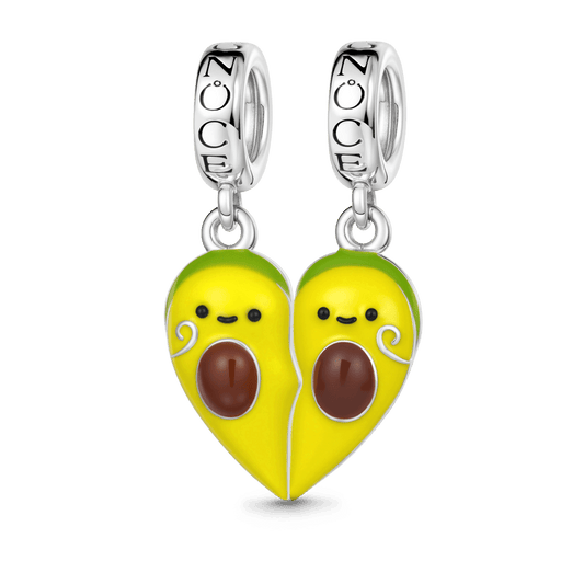 Gnoce Avocado Couple Customized Double Pendant Dangle Charm_1