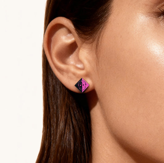 Gnoce Friday the 13th Stud Earrings_3