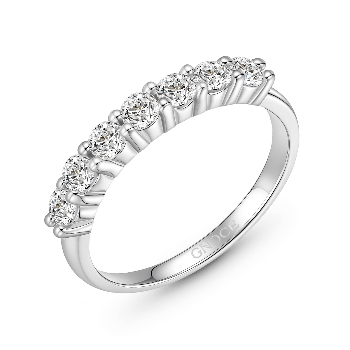 Gnoce Shiny 0.7Ct Multiple Band Ring_3