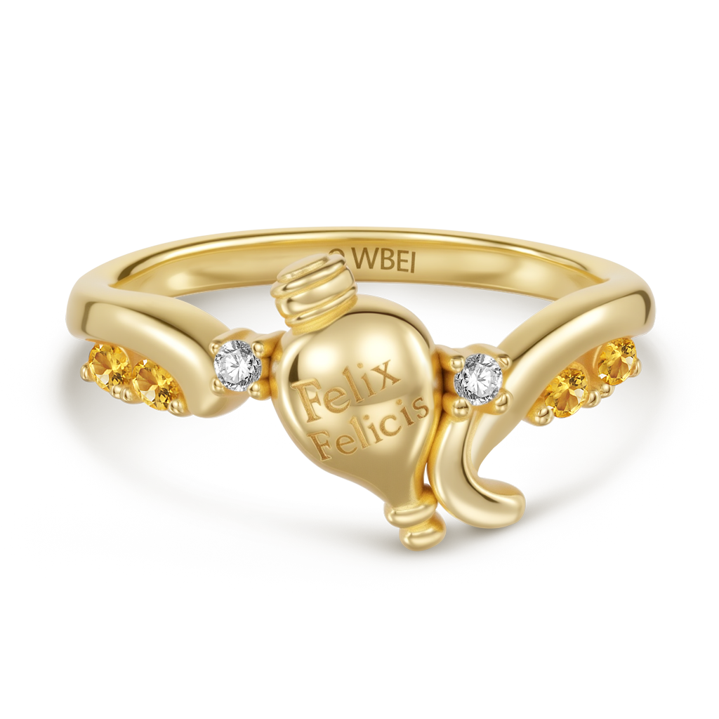 Gnoce Harry Potter Magic Potion Felix Felicis Ring_1