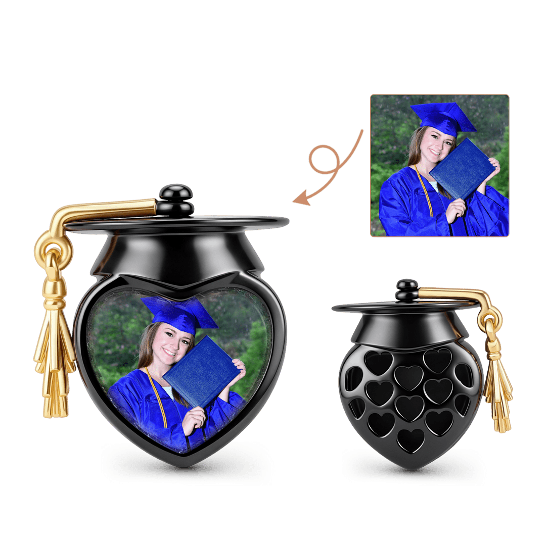 Gnoce Academic Cap Photo Graduation Charm_1