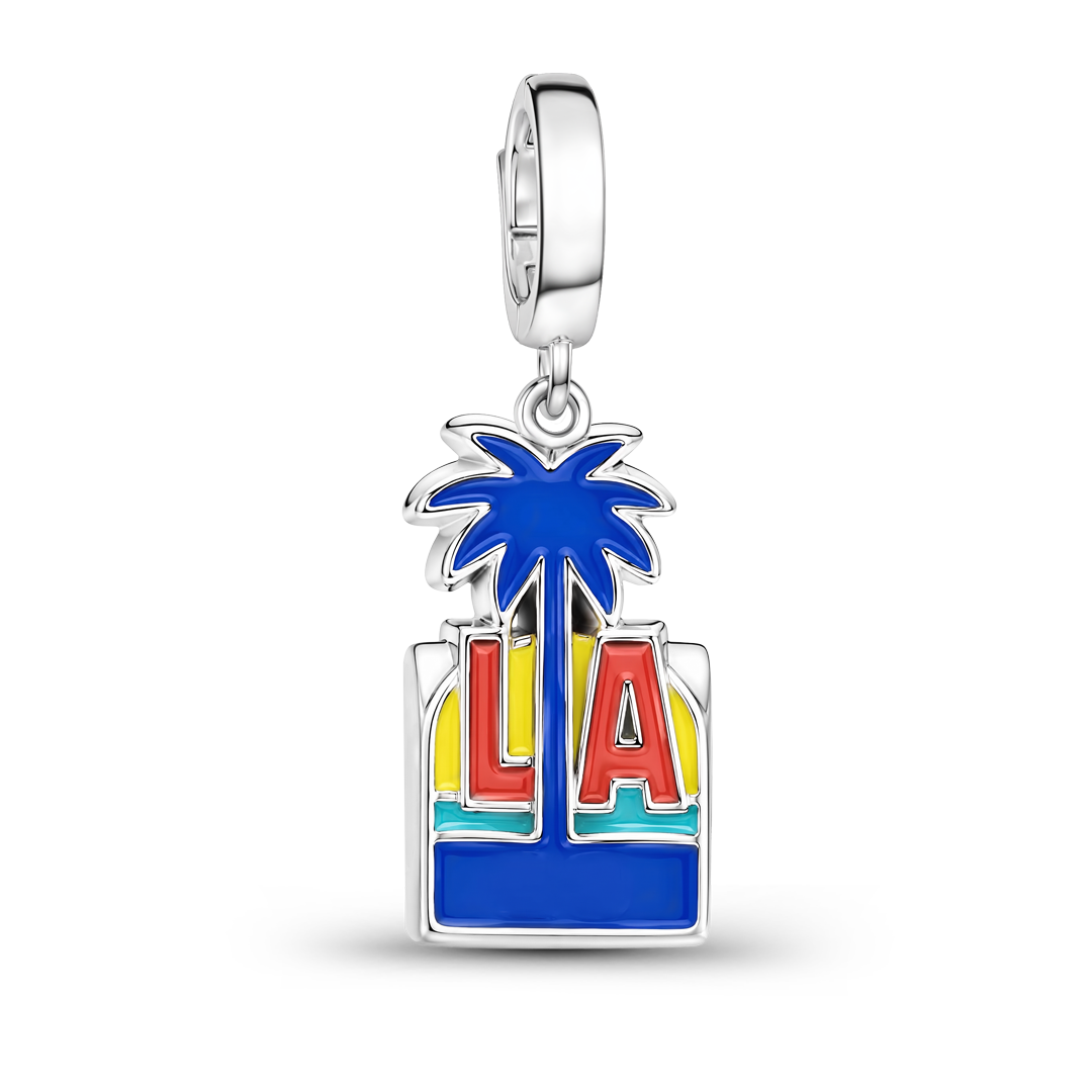 Gnoce LA Charm Platinum-plated Silver Blend_1