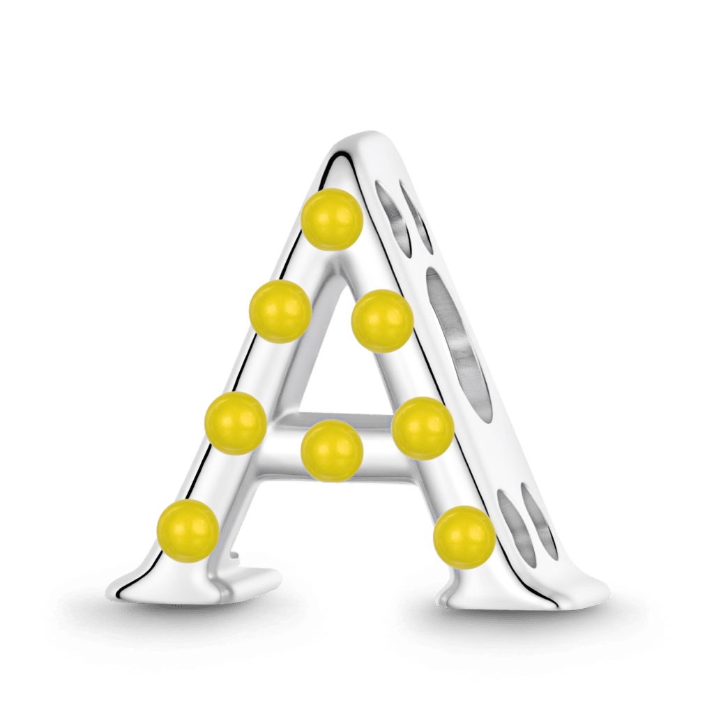 Glow-in-the-Dark Letter A Charm_2