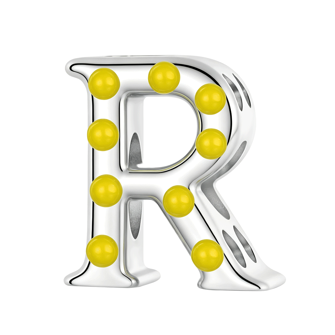 Glow-in-the-Dark Letter P Charm_1