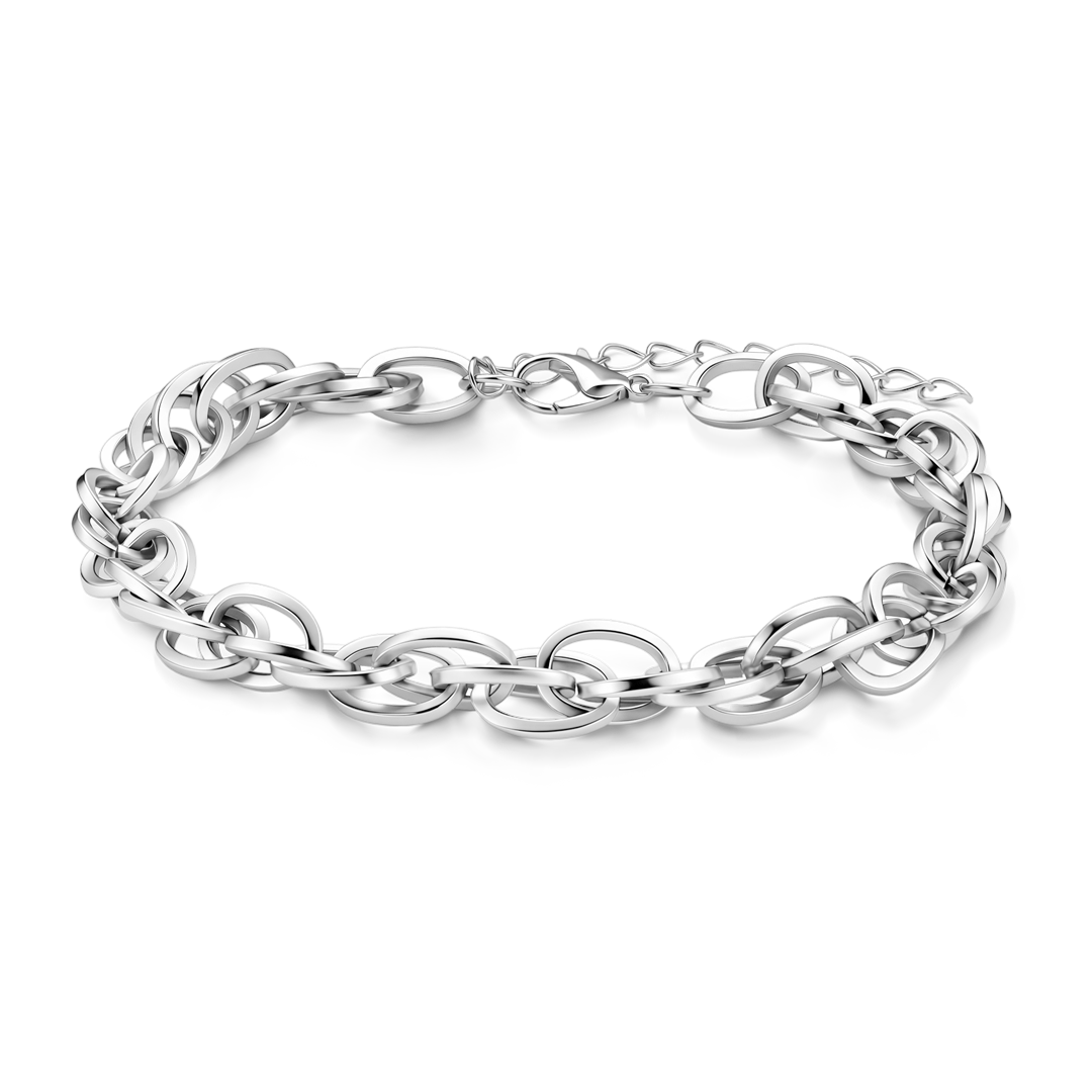 Gnoce Trendy Versatile Link Chain Bracelet_1