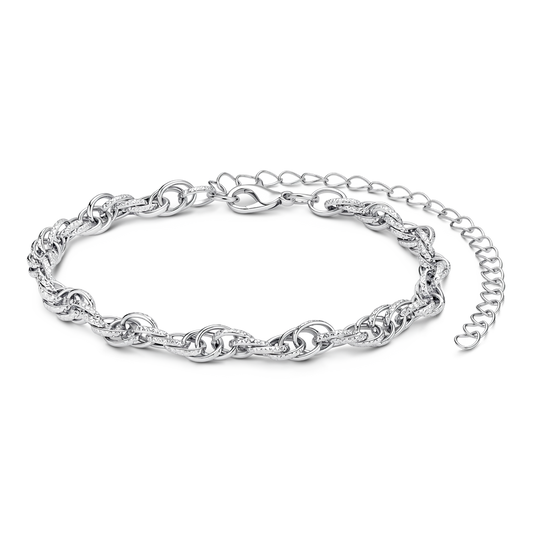 Gnoce Braided Link Chain Bracelet_1