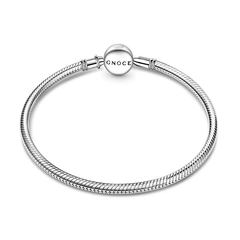 Gnoce Sunflower Basic Snake Chain Bracelet_4