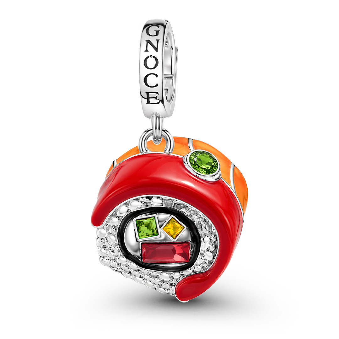 Gnoce Japanese Sushi Charm Platinum-plated Silver Blend_1