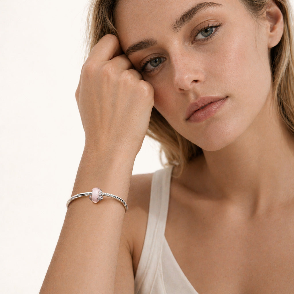 Gnoce Phalaenopsis Glass Bead Charm_3