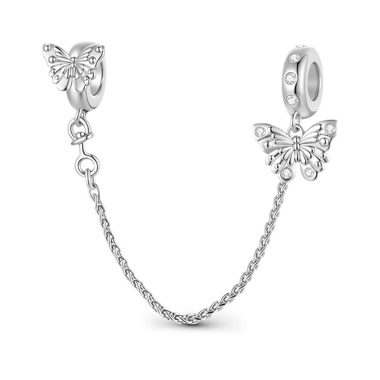 Gnoce Butterfly Pattern Safety Chain Charm_1