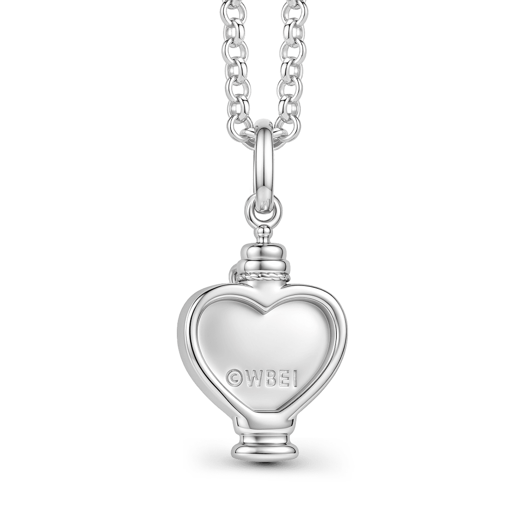 Gnoce Harry Potter Amortentia Potion Pink Heart Necklace_4